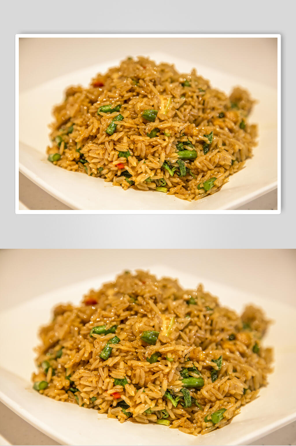 香浓美味炒饭美食夜宵图片素材