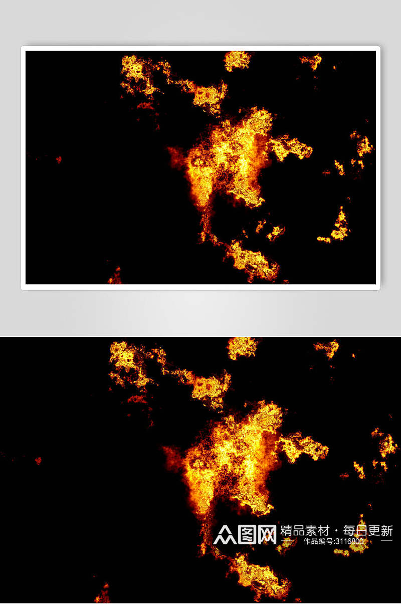 高端燃烧火焰火苗摄影图片素材