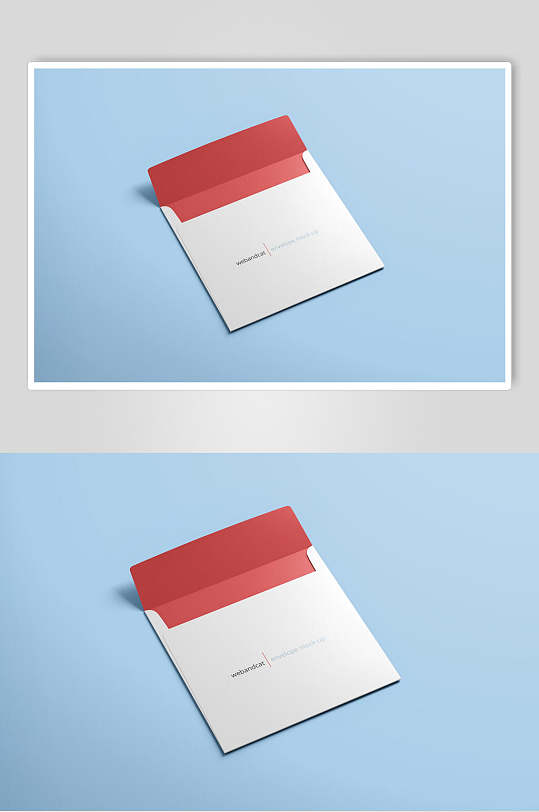 红色信封样机图片-红色信封样机设计素材-红色信封样机模板下载