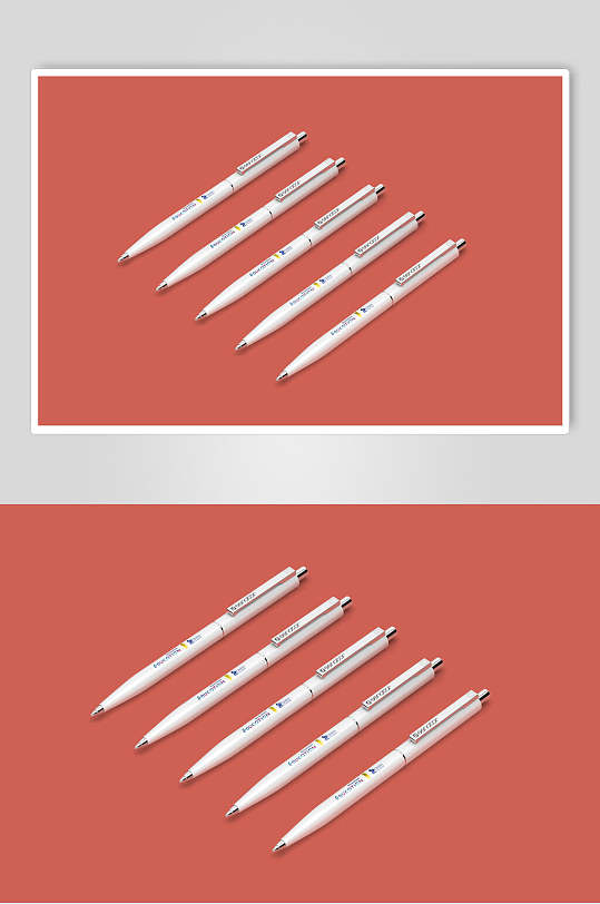 样机设计企业定制笔贴图样机