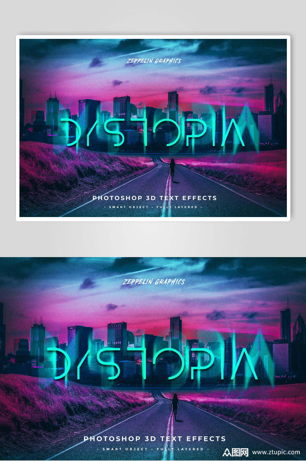 dystopia特效字设计素材素材