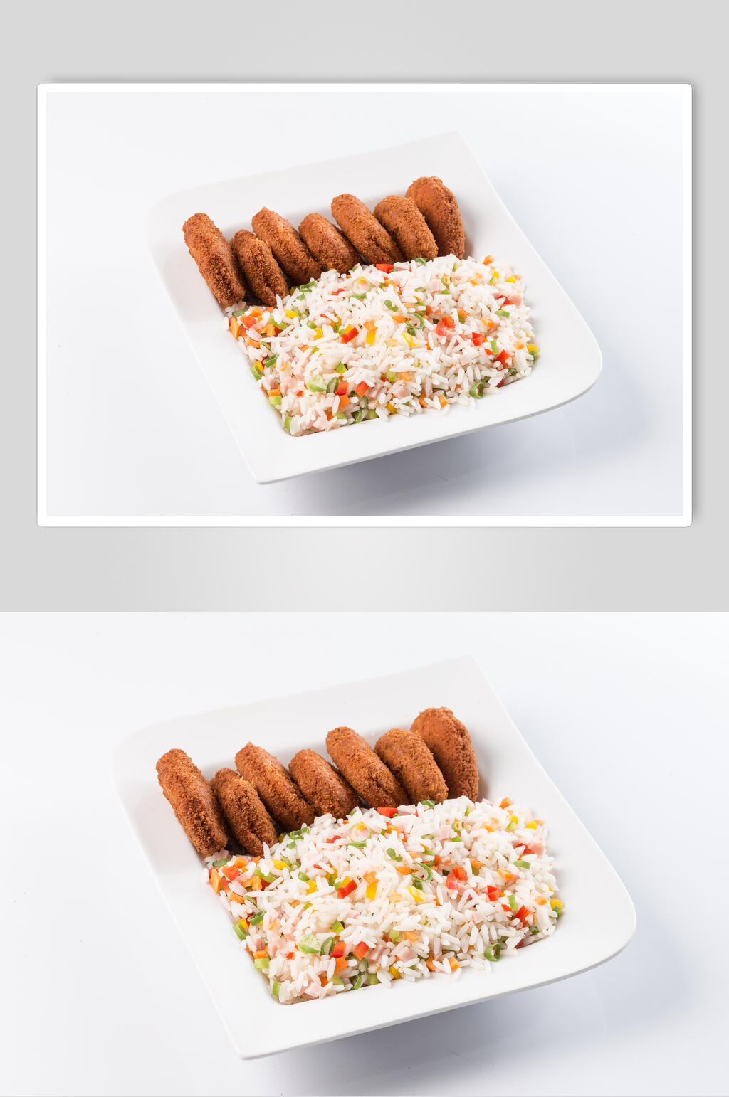 新鲜美味炒饭美食夜宵图片素材