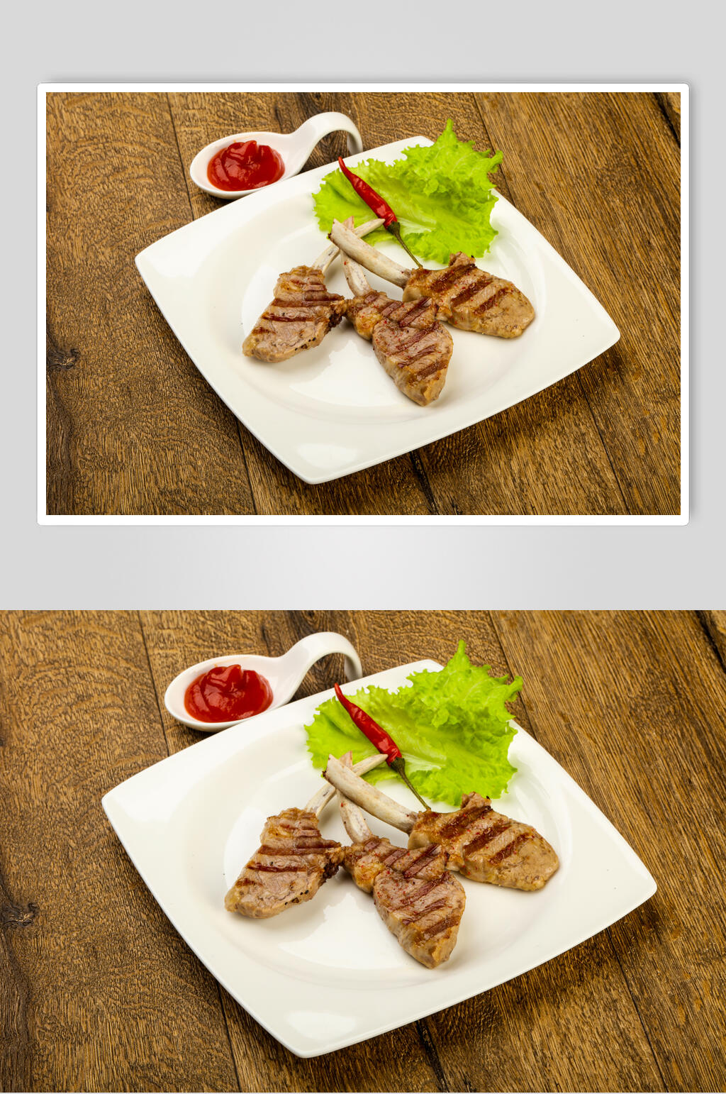 营养美味牛排餐饮高清图片素材
