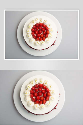 香浓美味水果生日蛋糕图片