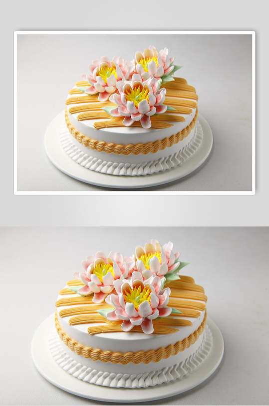 精美生日蛋糕食品食物图片