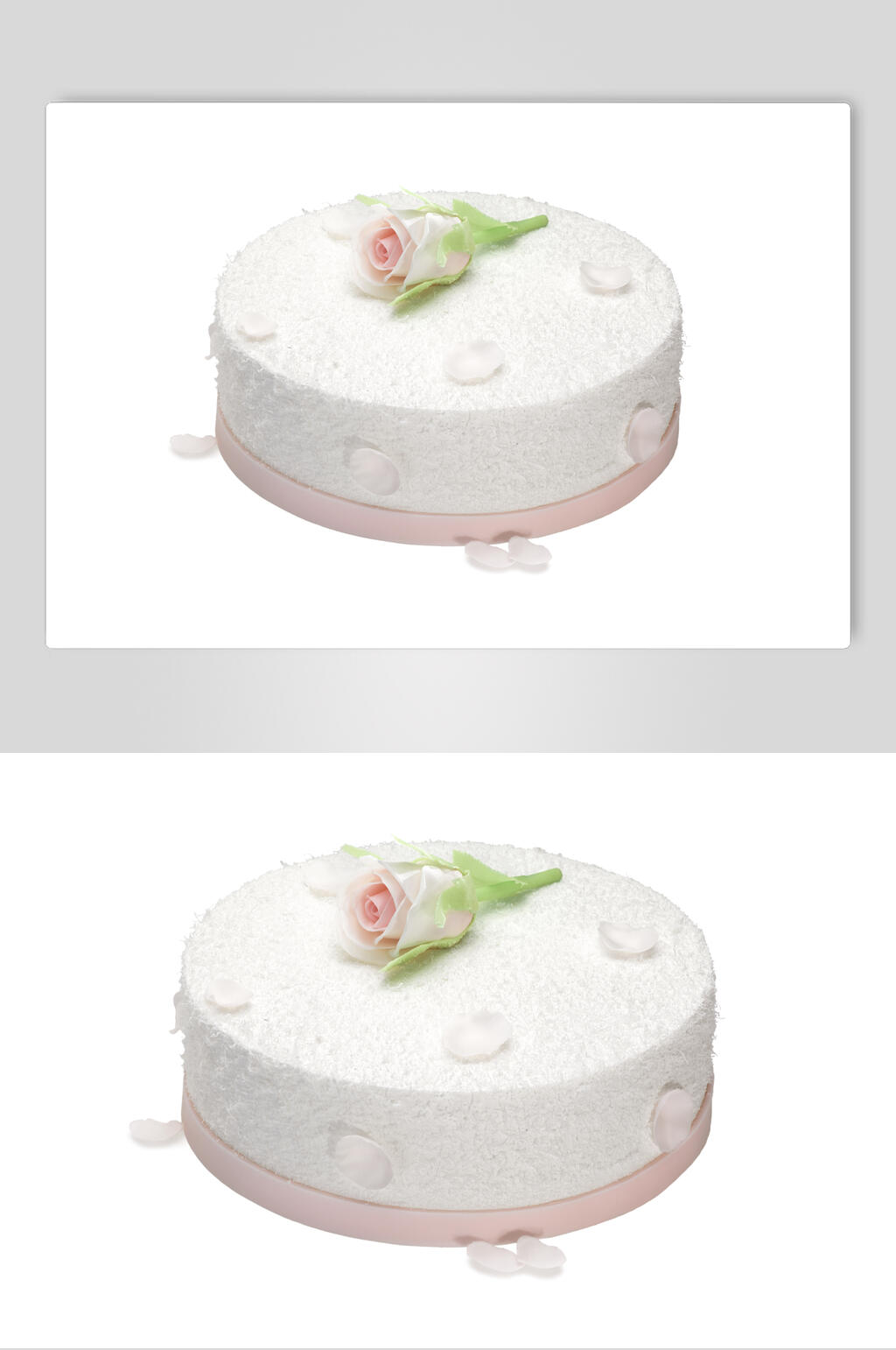 清新精致美味生日蛋糕食物美食图片素材