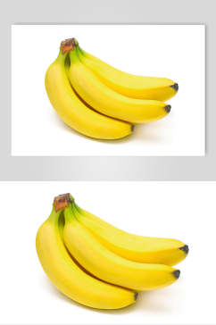 绿色生态香蕉美食水果高清图片