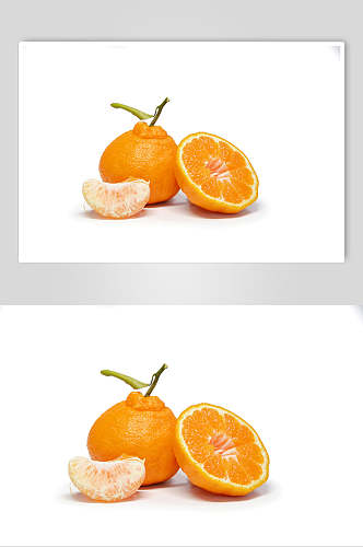 绿色生态丑橘食品水果高清图片