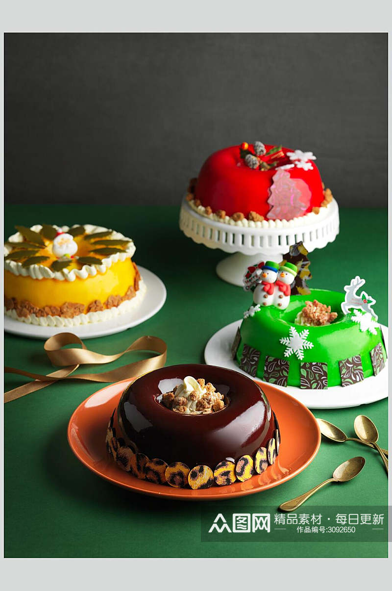 高端大气生日蛋糕食品美食图片素材