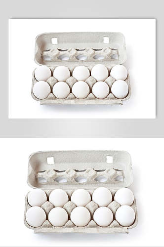 白色高清鸡蛋蛋壳图片