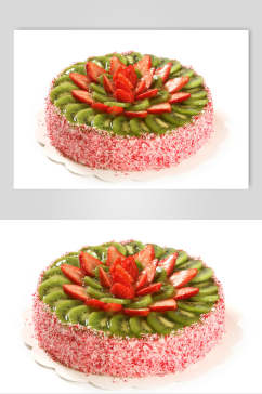 水果生日蛋糕食品美食图片
