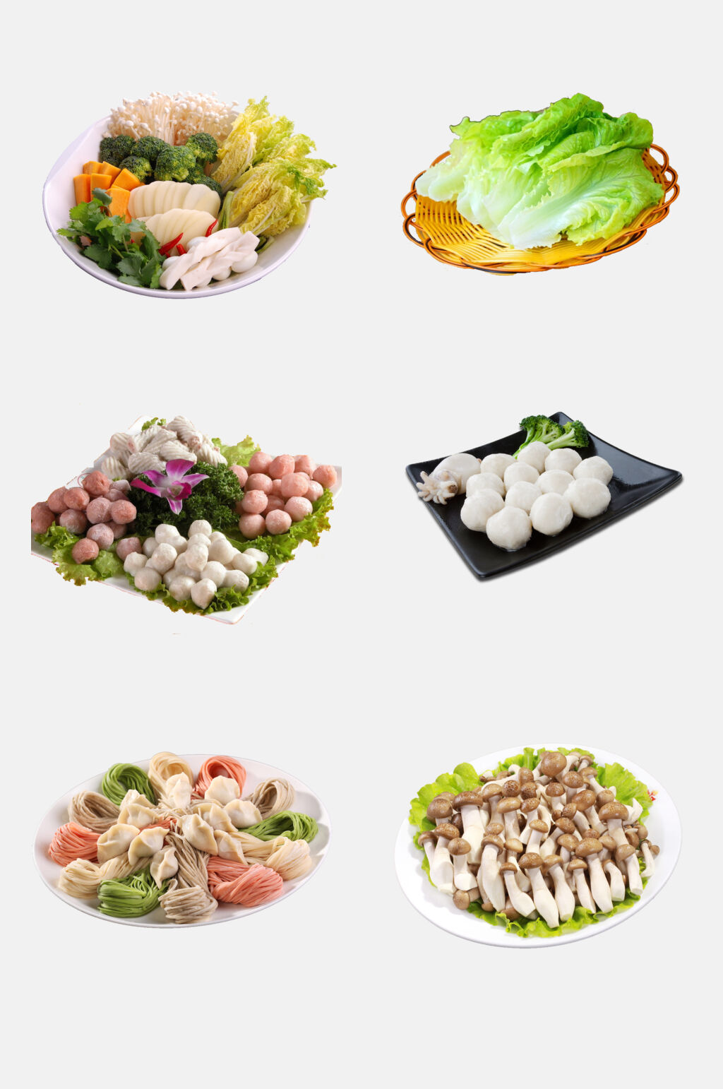 精致美食火锅食材免抠素材素材