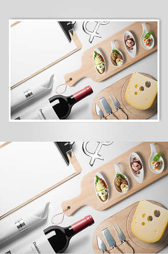 个性餐饮贴图设计餐饮贴图样机