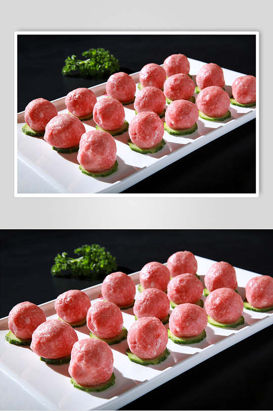 鲜香牛肉丸食品图片