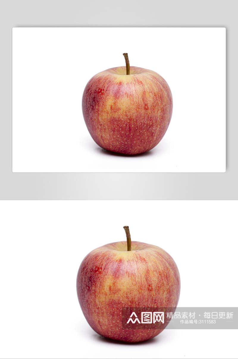 精品有机苹果食品水果高清图片素材