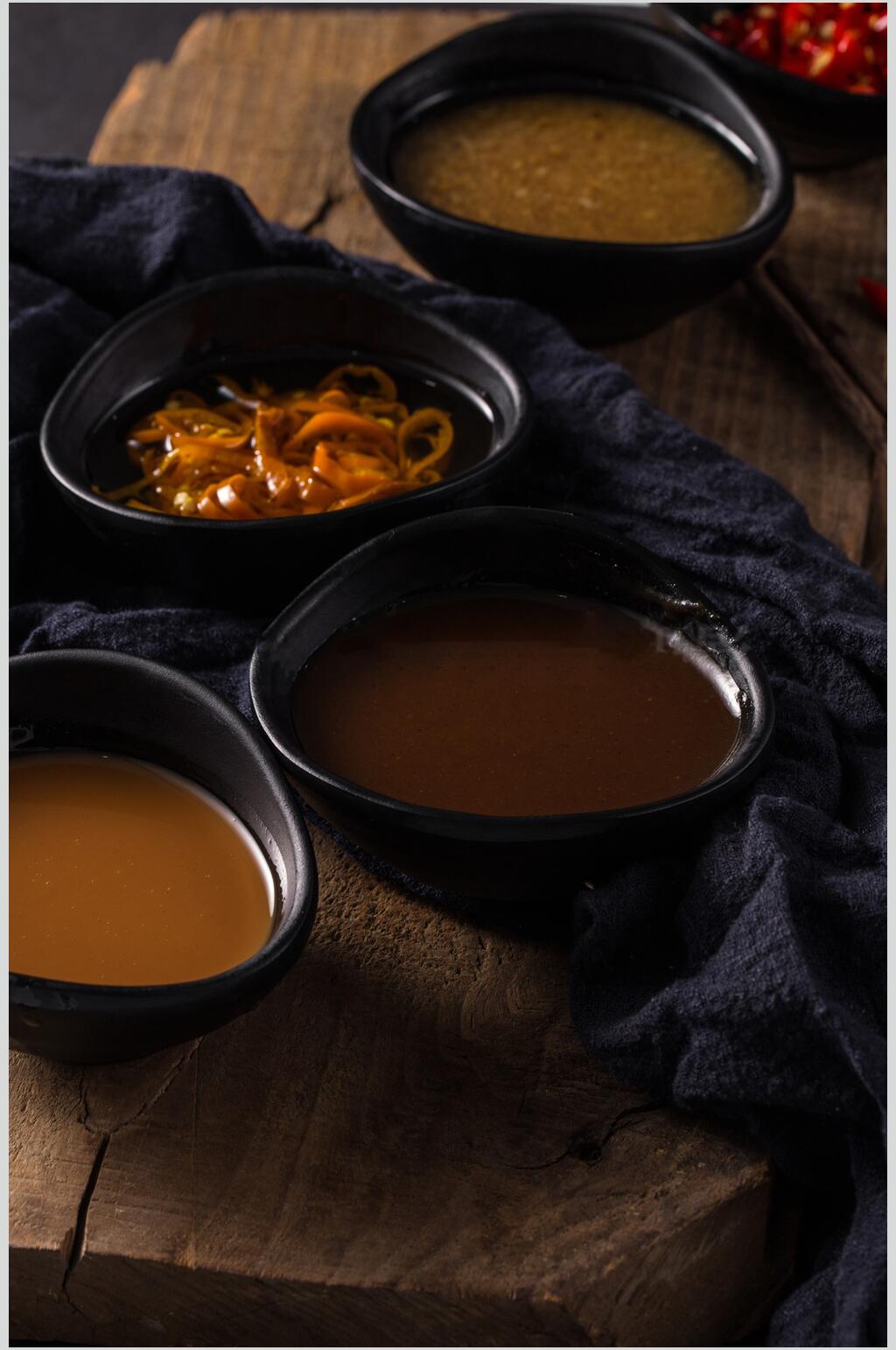 特色美味蘸料图片素材