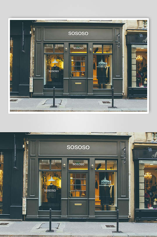 商店门头样机图片-商店门头样机设计素材-商店门头样机模板下载