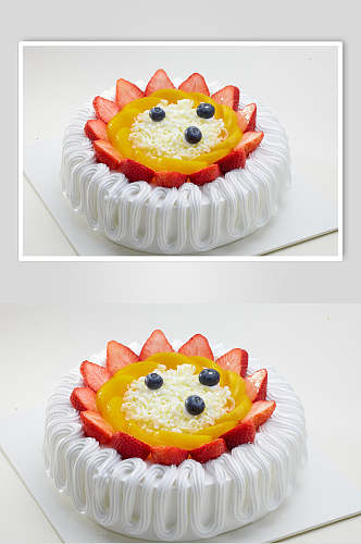 创意水果生日蛋糕图片