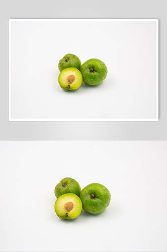 绿色生态李子食品水果高清图片