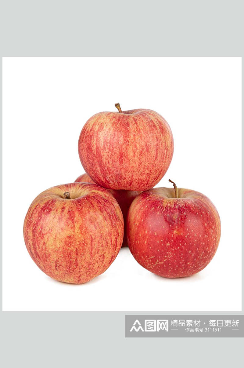 美味精品苹果美食水果高清图片素材