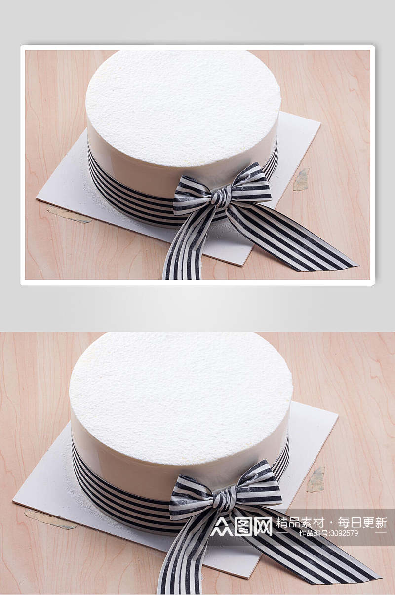 简约生日蛋糕食品美食图片素材
