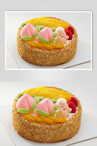 新鲜创意生日蛋糕食物图片