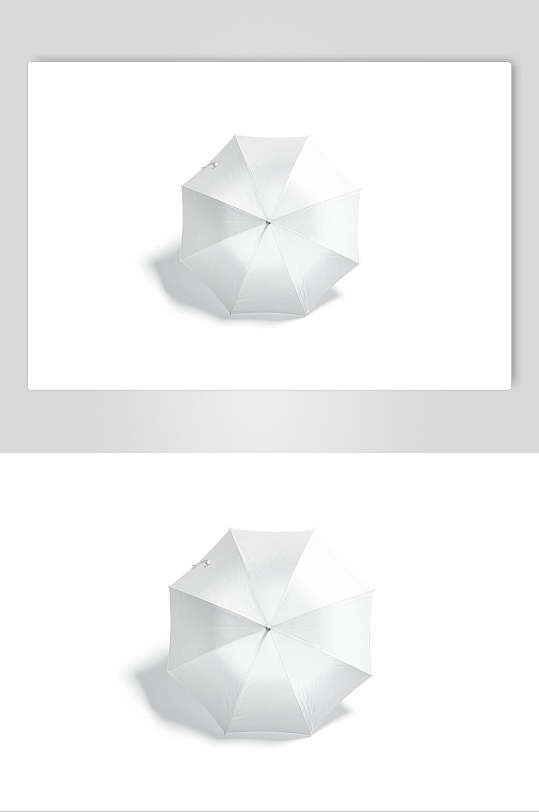 正面雨伞样机-众图网