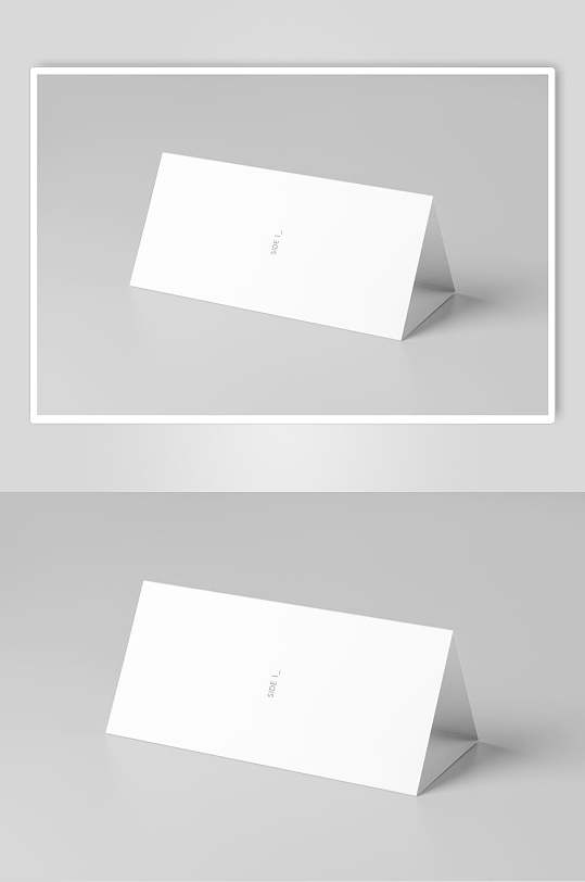 侧面三角形小册子架样机