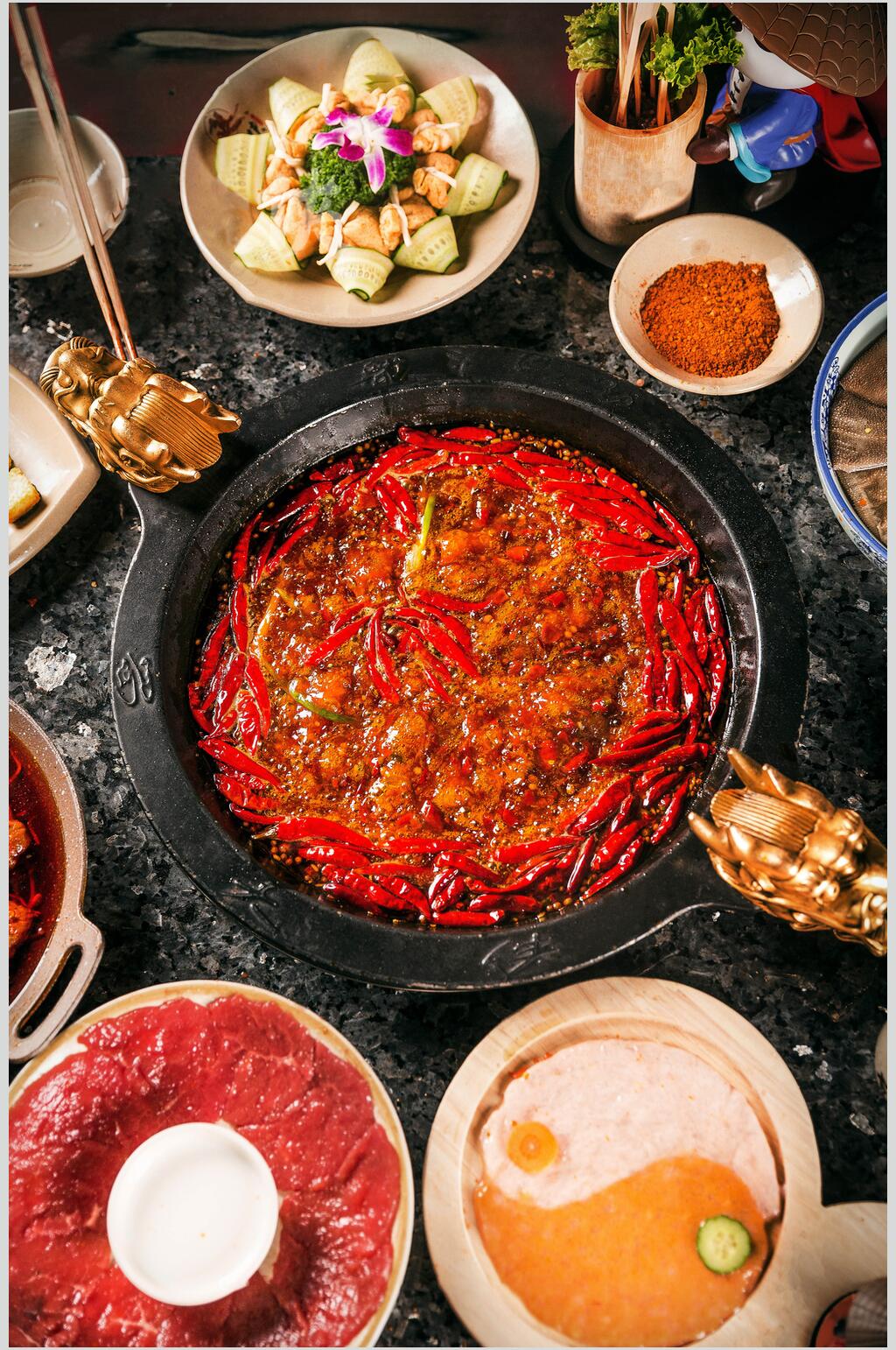 美味四川火锅高清图片素材