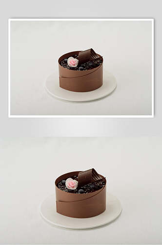 招牌巧克力生日蛋糕食品美食图片