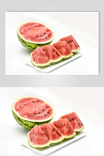 新鲜精品西瓜水果高清图片