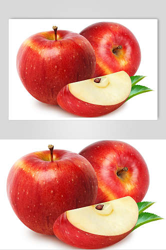 新鲜精品苹果水果高清图片