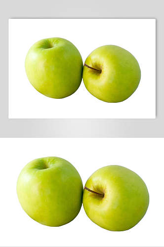 绿色生态青苹果美食水果高清图片