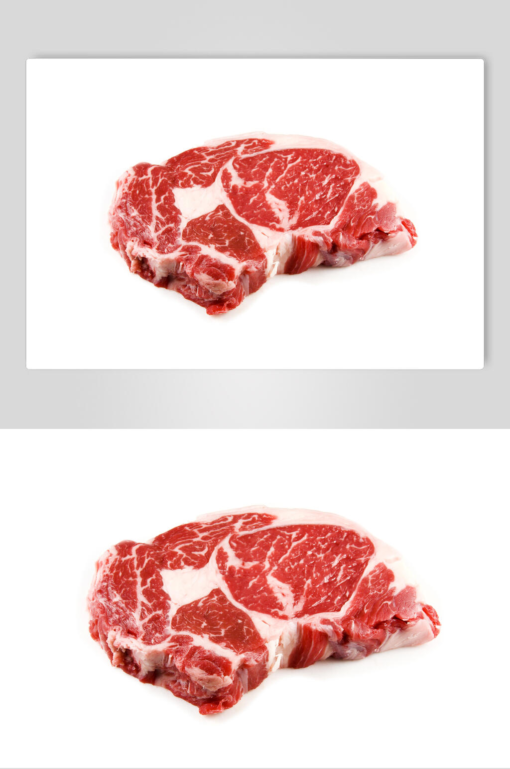 肥瘦相间牛肉餐饮高清图片素材