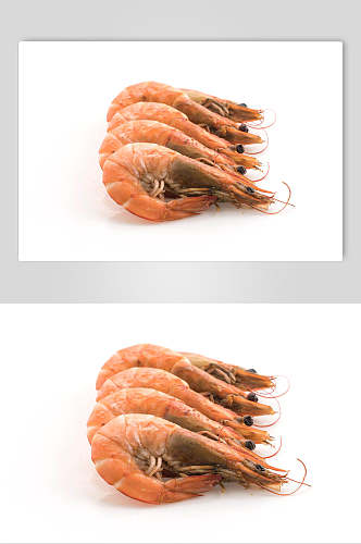 招牌美味虾类海鲜食品图片