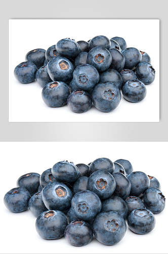 美味可口咀嚼片蓝莓水果高清图片