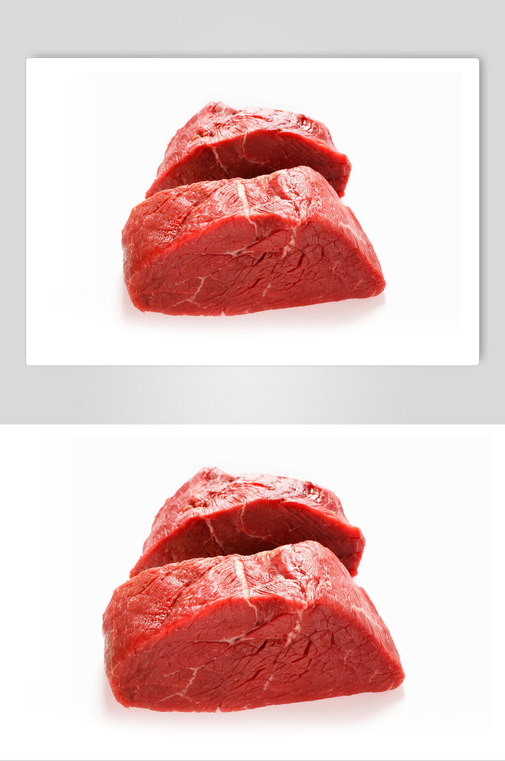 精瘦肉牛肉食品摄影图片素材