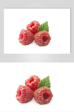 绿色生态树莓美食水果高清图片