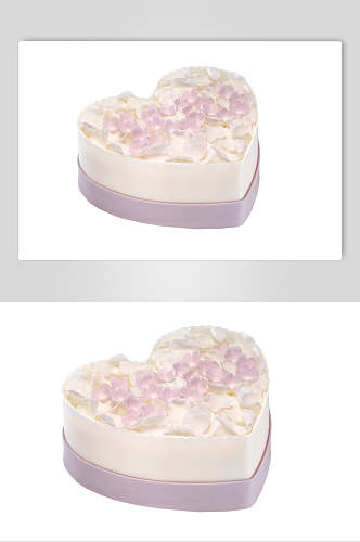 紫色生日蛋糕食品美食图片