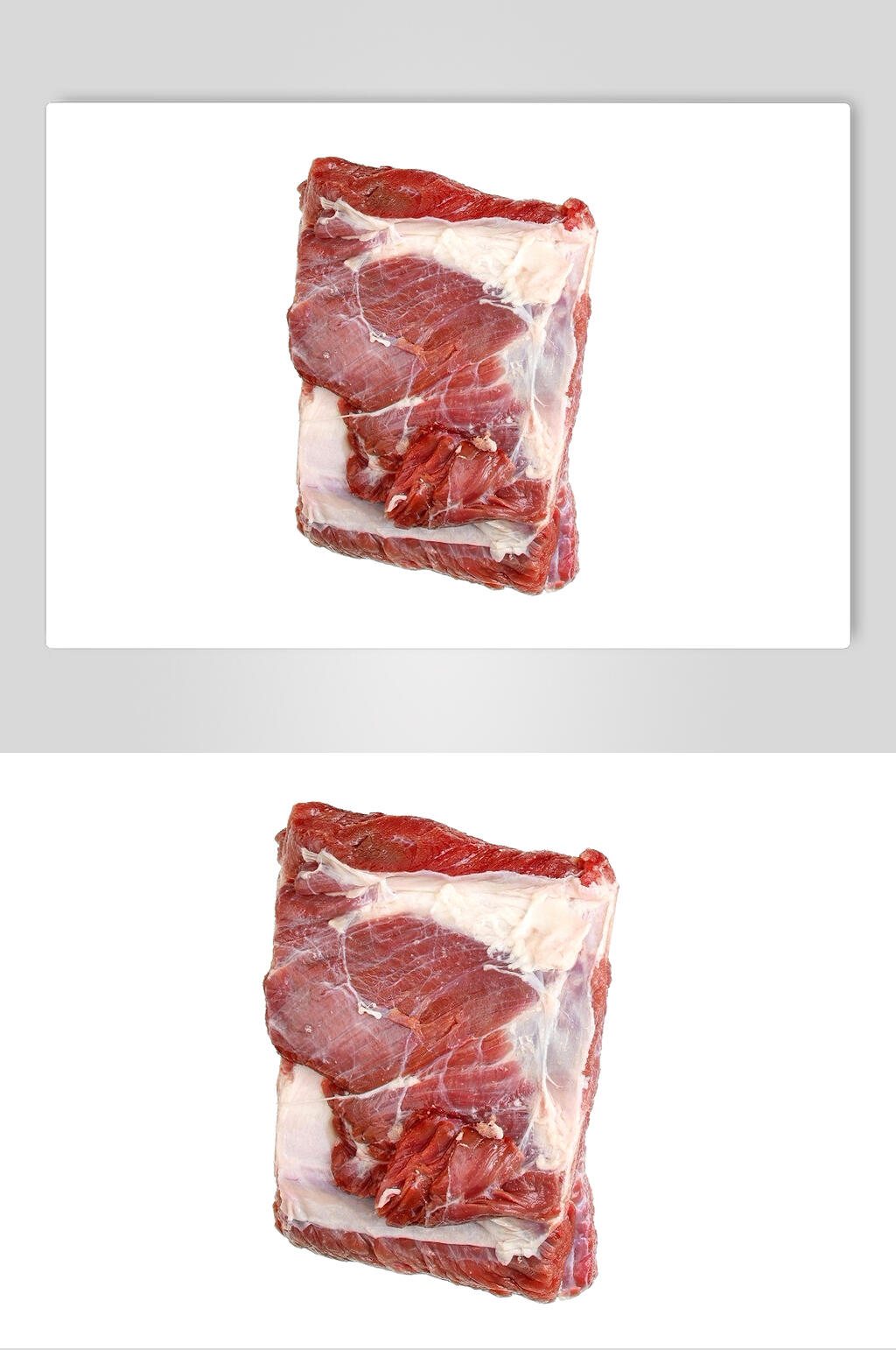 白底精品羊肉图片素材
