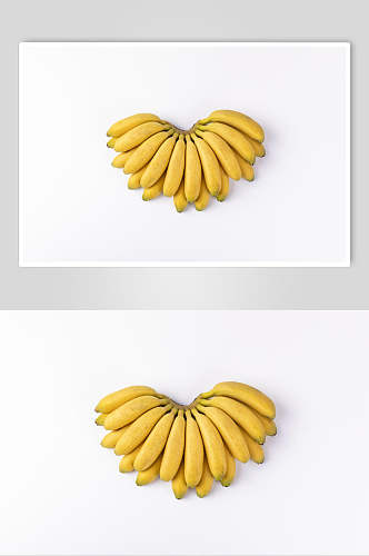 绿色生态香蕉食品水果高清图片