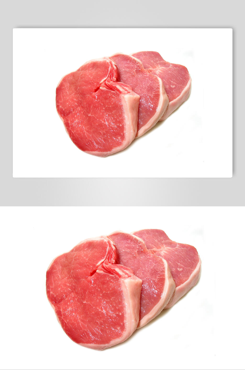 新鲜美味猪肉摄影图片素材