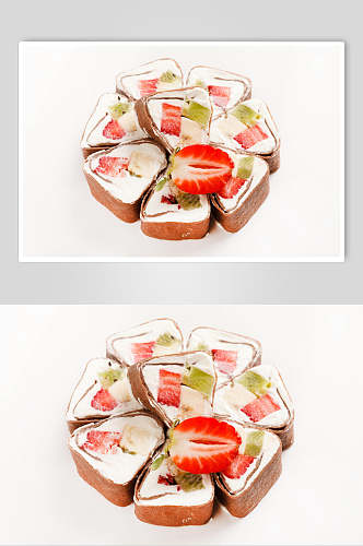 创意水果美味生日蛋糕食物美食图片