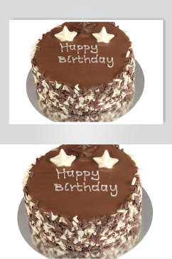 招牌巧克力生日蛋糕食物图片