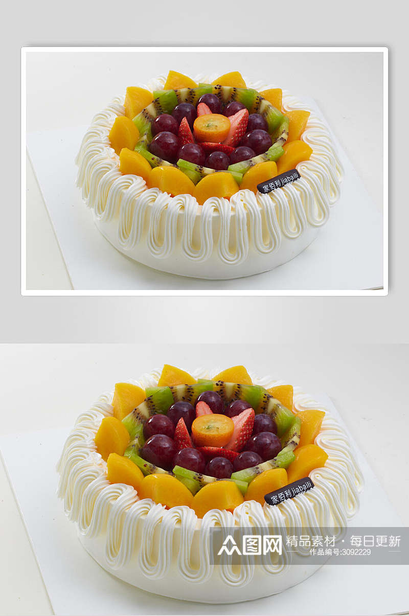 美味生日蛋糕食物摄影图片素材