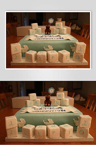 创意生日蛋糕食物图片
