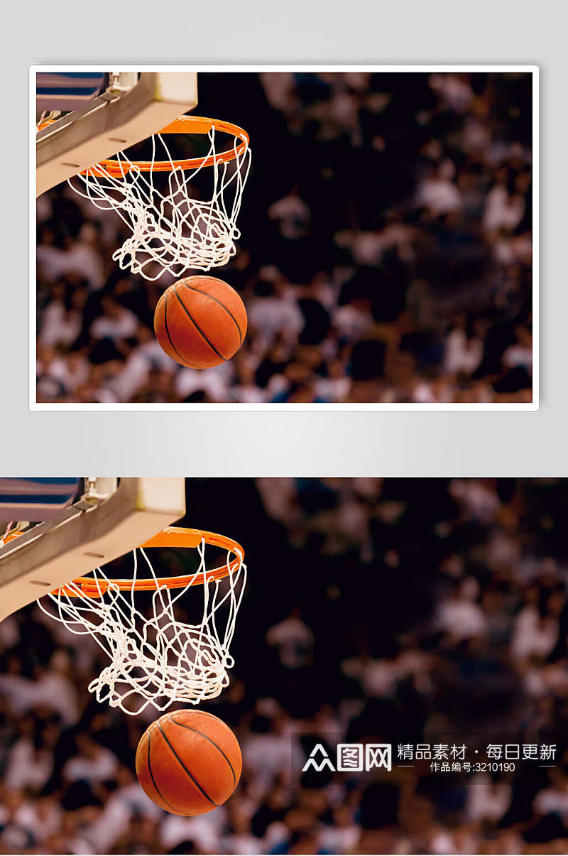 球框篮球运动摄影图素材