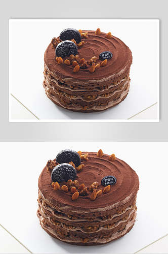 巧克力美食生日蛋糕食物高清图片