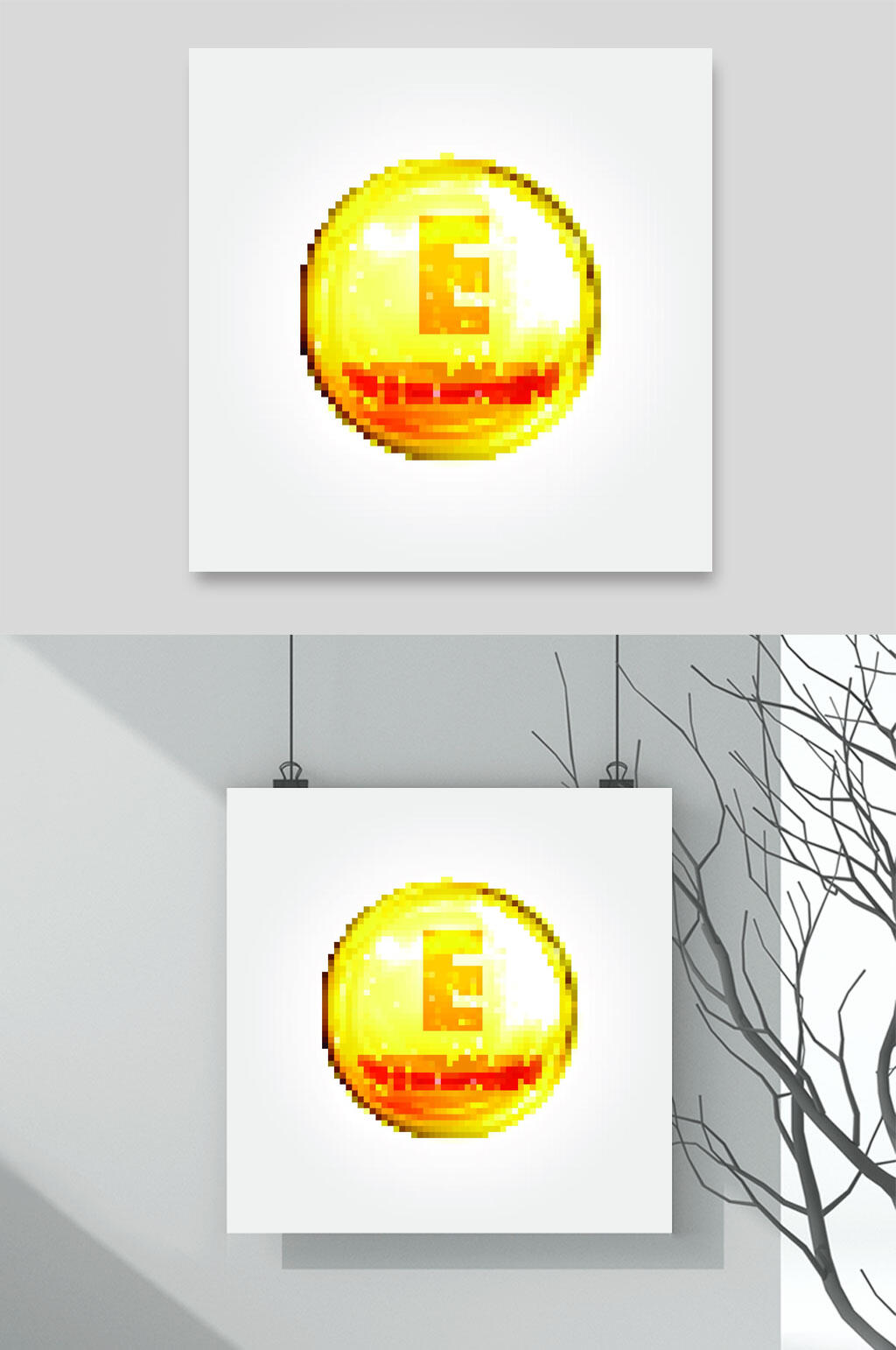 E金色精华营养成分素材素材