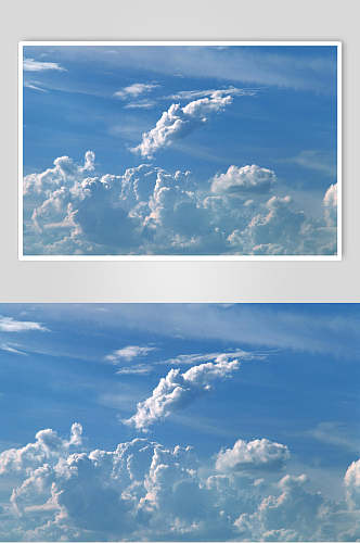 蓝天白云天空高清图片
